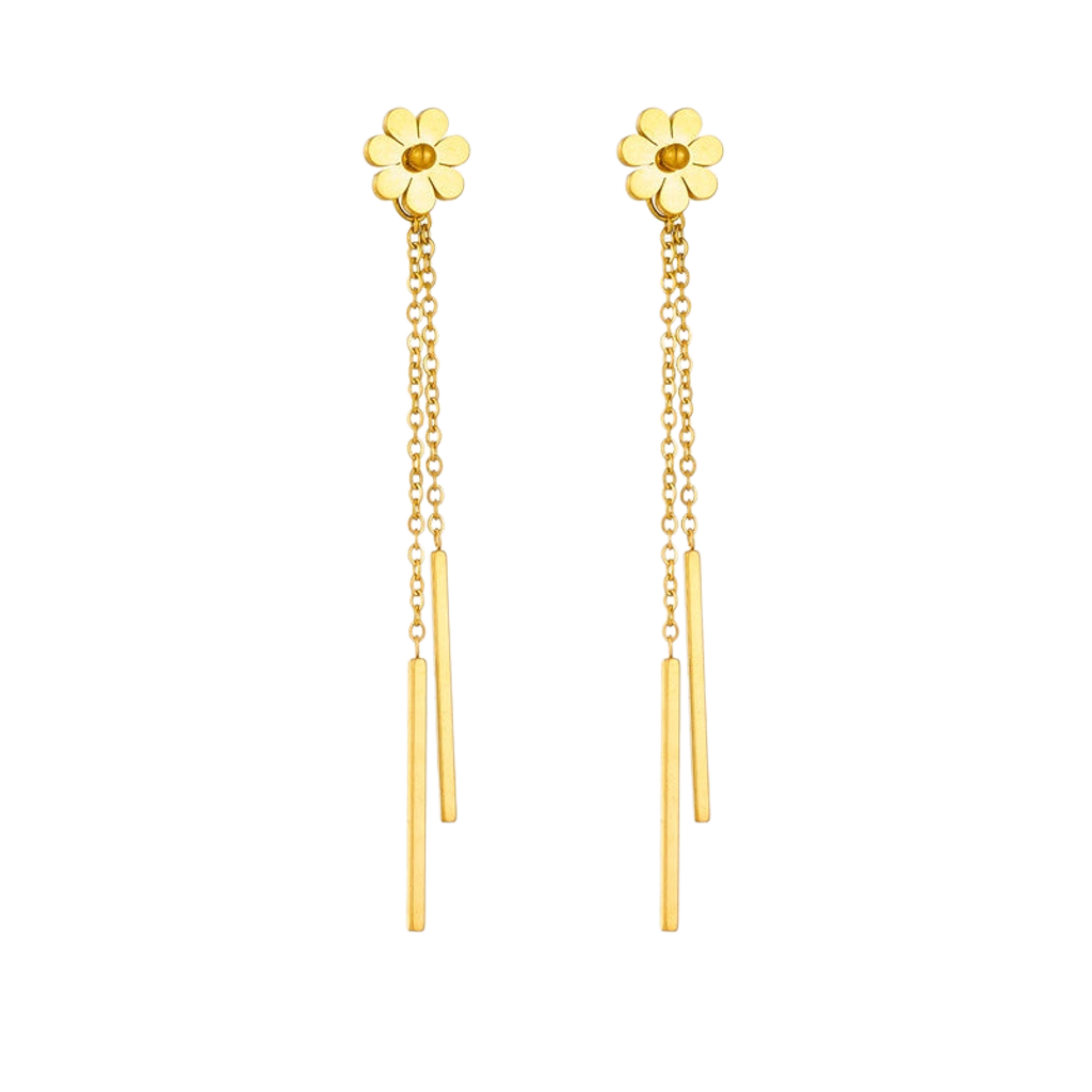 Boucle d'Oreille Elégance Florale