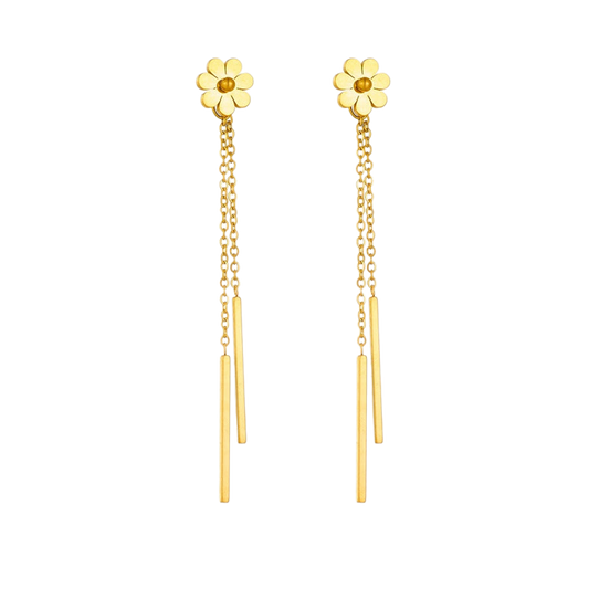 Boucle d'Oreille Elégance Florale